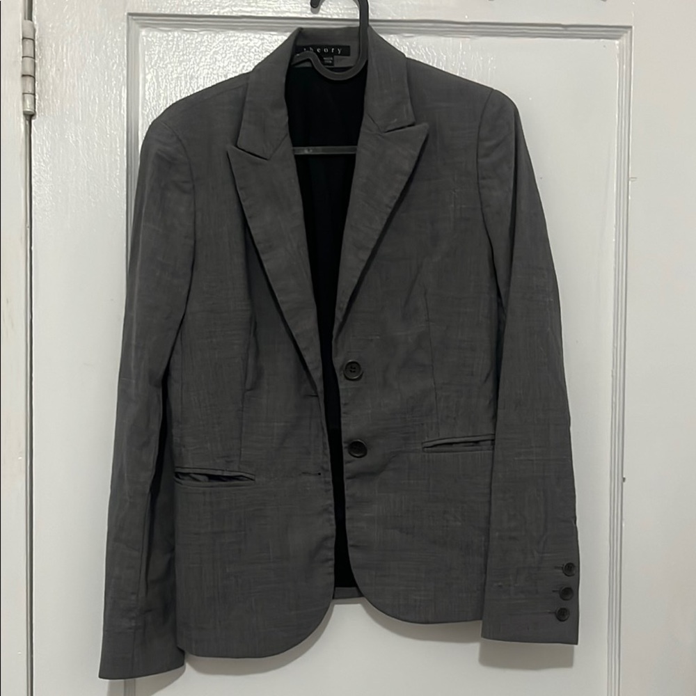 Theory Charcoal Blazer